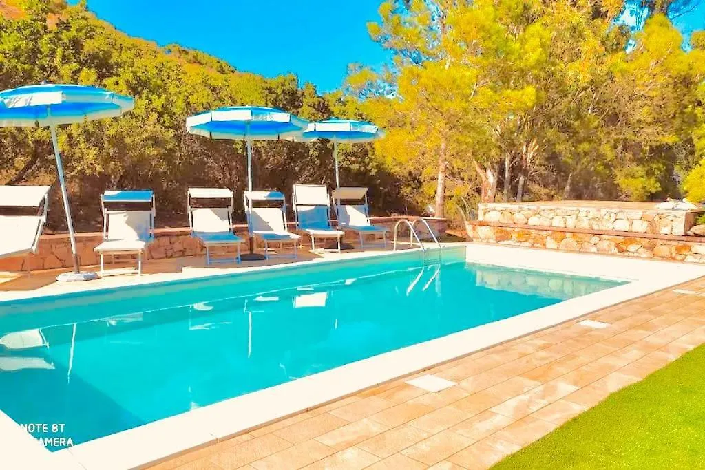 Nuragheddu Domus Cristianae Villa Exclusive Pool Sea View